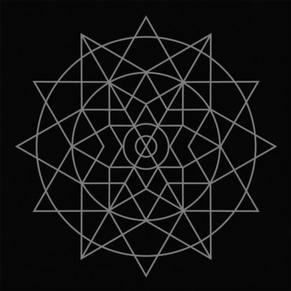 COALESCE OX - reissue - Vinyl LP (metallic silver black merge metallic silver black splatter) - Image 2