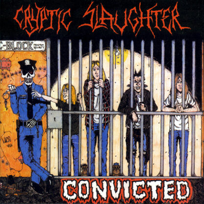 CRYPTIC SLAUGHTER Convicted - Vinyl LP (black ice red white cyan blue splatter)