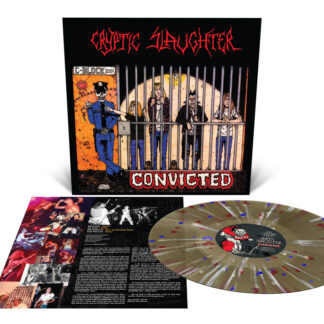 CRYPTIC SLAUGHTER Convicted - Vinyl LP (black ice red white cyan blue splatter)