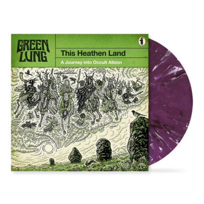 GREEN LUNG This Heathen Land - Vinyl LP (transparent violet white marble)