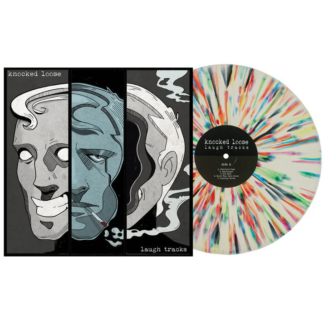KNOCKED LOOSE Laugh Tracks - Vinyl LP (bone rainbow splatter)