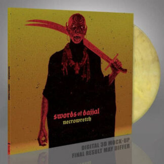 NECROWRETCH Swords of Dajjal - Vinyl LP (crystal clear yellow black marble)