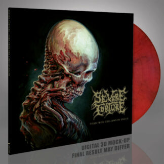 SEVERE TORTURE Torn from the Jaws of Death - Vinyl LP (transparent red black marble)