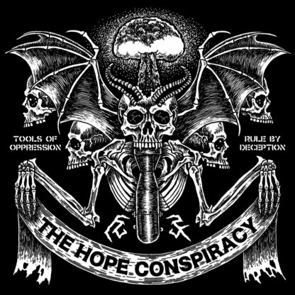 THE HOPE CONSPIRACY Tools Of Oppression Rule By Deception - Vinyl LP (orange blue mix silver sea blue mix)
