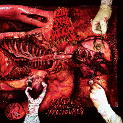 200 STAB WOUNDS Manual Manic Procedures - Vinyl LP (seaweed marble dark liver marble black)