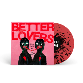 BETTER LOVERS God Made Me An Animal - Vinyl LP (transparent red black splatter)