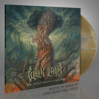 BLACK LAVA The Savage Winds To Wisdom - Vinyl LP (gold silver splatter)