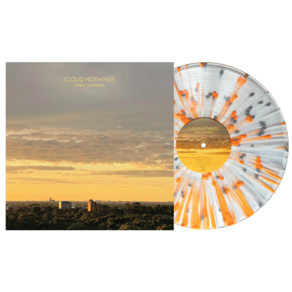 CLOUD NOTHINGS Final Summer - Vinyl LP (clear orange grey splatter)