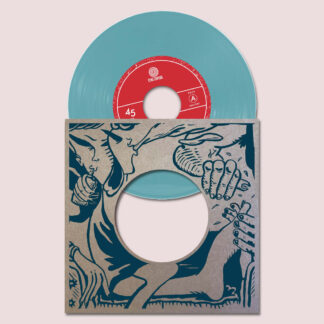 LITIGE 2 Degrés b w Je Crie & Ca Reviendra - Vinyl 7 (turquoise)