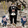 MDC War Is A Racket - vinyl LP (gold black splatter)