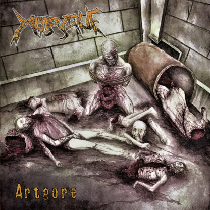 MORGUE Artgore - Vinyl LP (yellow brown swirl)