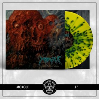 MORGUE Lowest Depths of Misery - Vinyl LP (yellow black splatter)