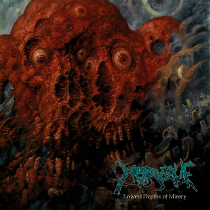 MORGUE Lowest Depths of Misery - Vinyl LP (yellow black splatter orange red galaxy)