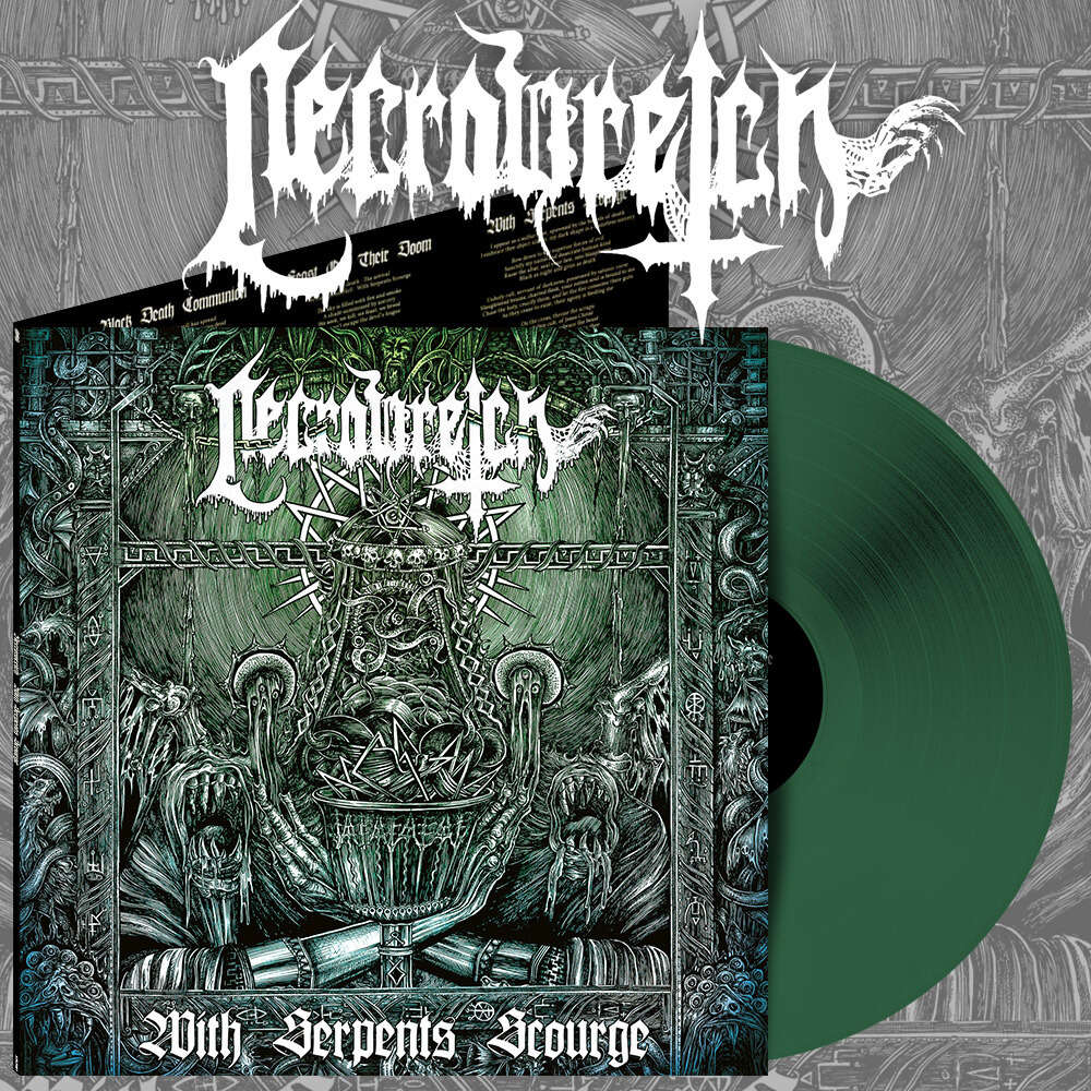 NECROWRETCH With Serpents Scourge - Vinyl LP (swamp green)
