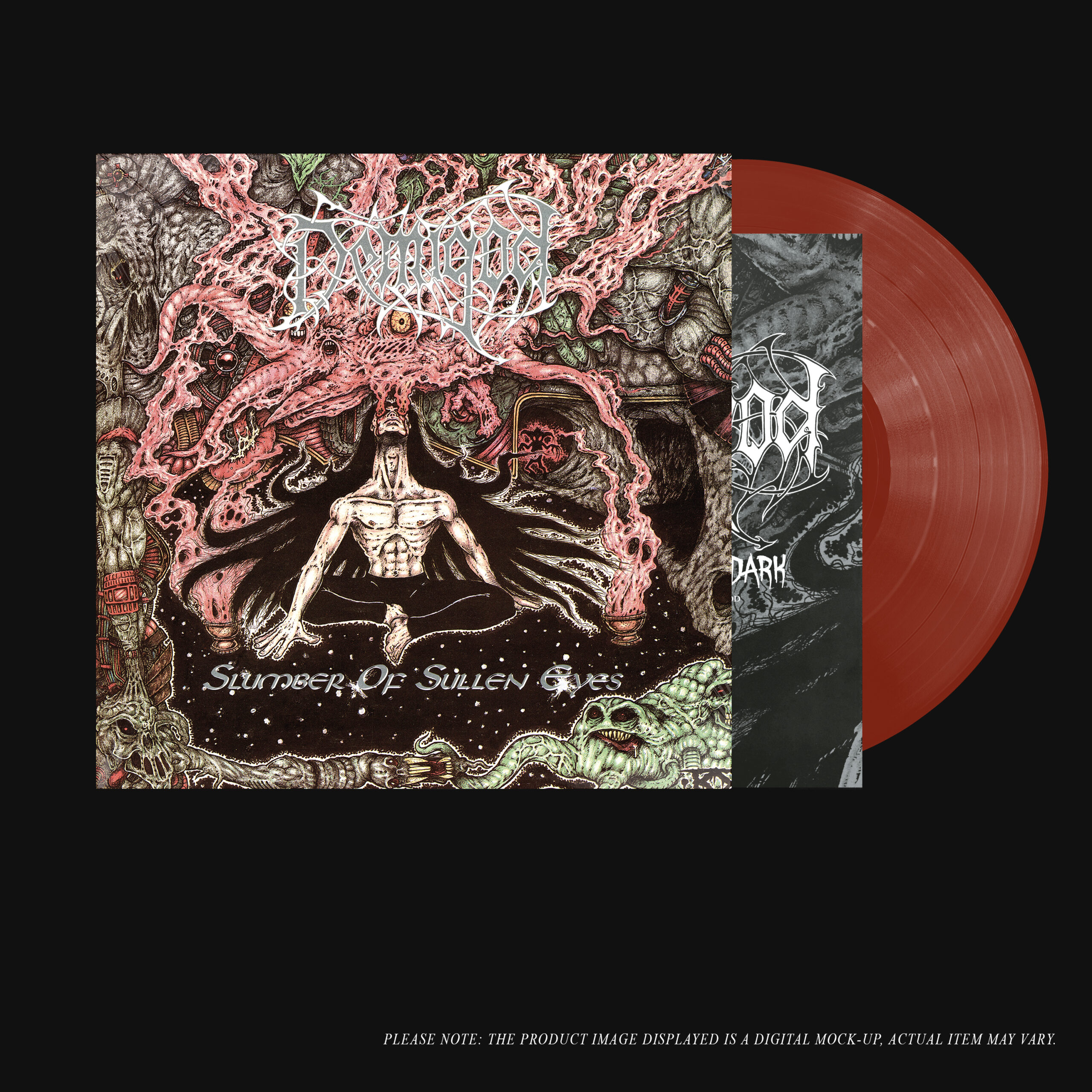 DEMIGOD Slumber Of Sullen Eyes - Vinyl LP (transparent red)