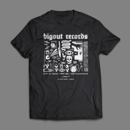 BIGOÛT RECORDS Gérald Tournier / Pangram - T-shirt (black)