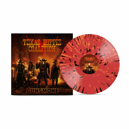 TEXAS HIPPIE COALITION Gunsmoke - Vinyl LP (red black orange splatter)