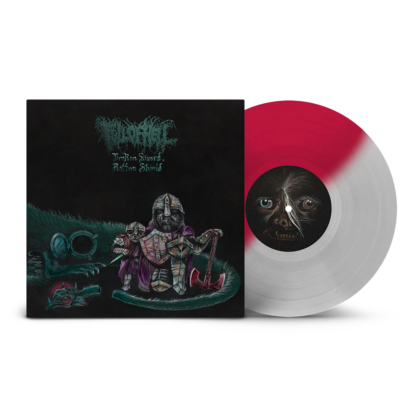 FULL OF HELL Broken Sword, Rotten Shield - Vinyl 10 (oxblood silver split)
