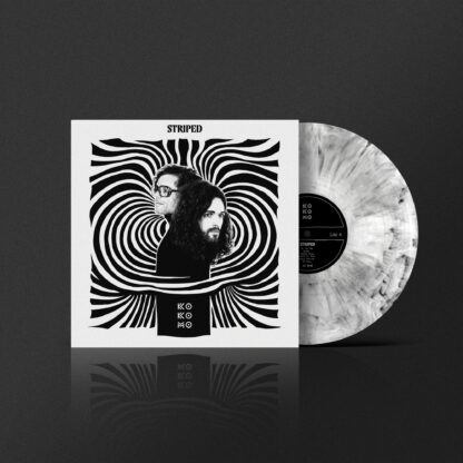 KO KO MO Striped - Vinyl LP (white black marble)