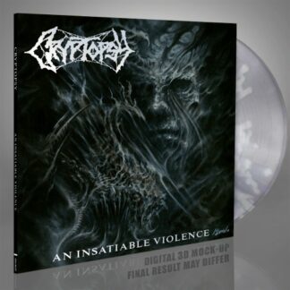 CRYPTOPSY An Insatiable Violence - Vinyl LP (clear white splatter)