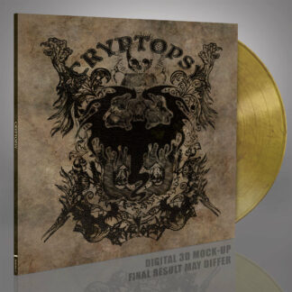 CRYPTOPSY S/t - Vinyl LP (orange black marble)