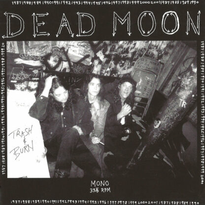 DEAD MOON Trash & Burn - Vinyl LP (black)