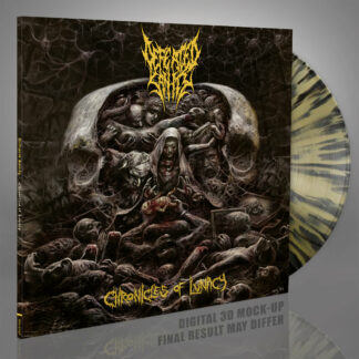 DEFEATED SANITY Chronicles of Lunacy - Vinyl LP (gold black splatter)