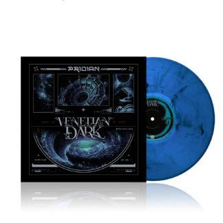 PRIDIAN Venetian Dark - Vinyl LP (transparent blue black marble)