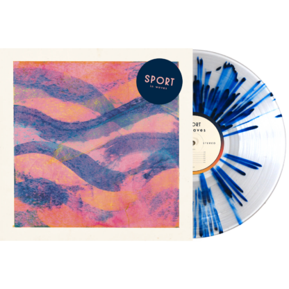 SPORT In Waves - Vinyl LP (clear blue splatter)