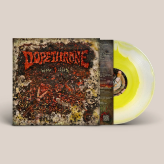DOPETHRONE Broke Sabbath - Vinyl LP (clear yellow white merge)