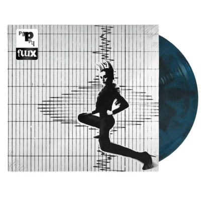 POPPY Flux - Vinyl LP (aqua blue black marble)