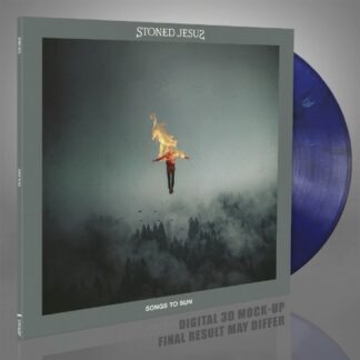 STONED JESUS Songs To Sun - Vinyl LP (blue black white marble)