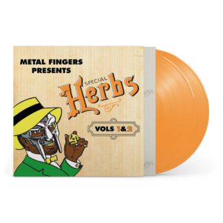 MF DOOM Metal Fingers Presents Special Herbs Vol. 1 & 2 - Vinyl 2xLP (mustard yellow)