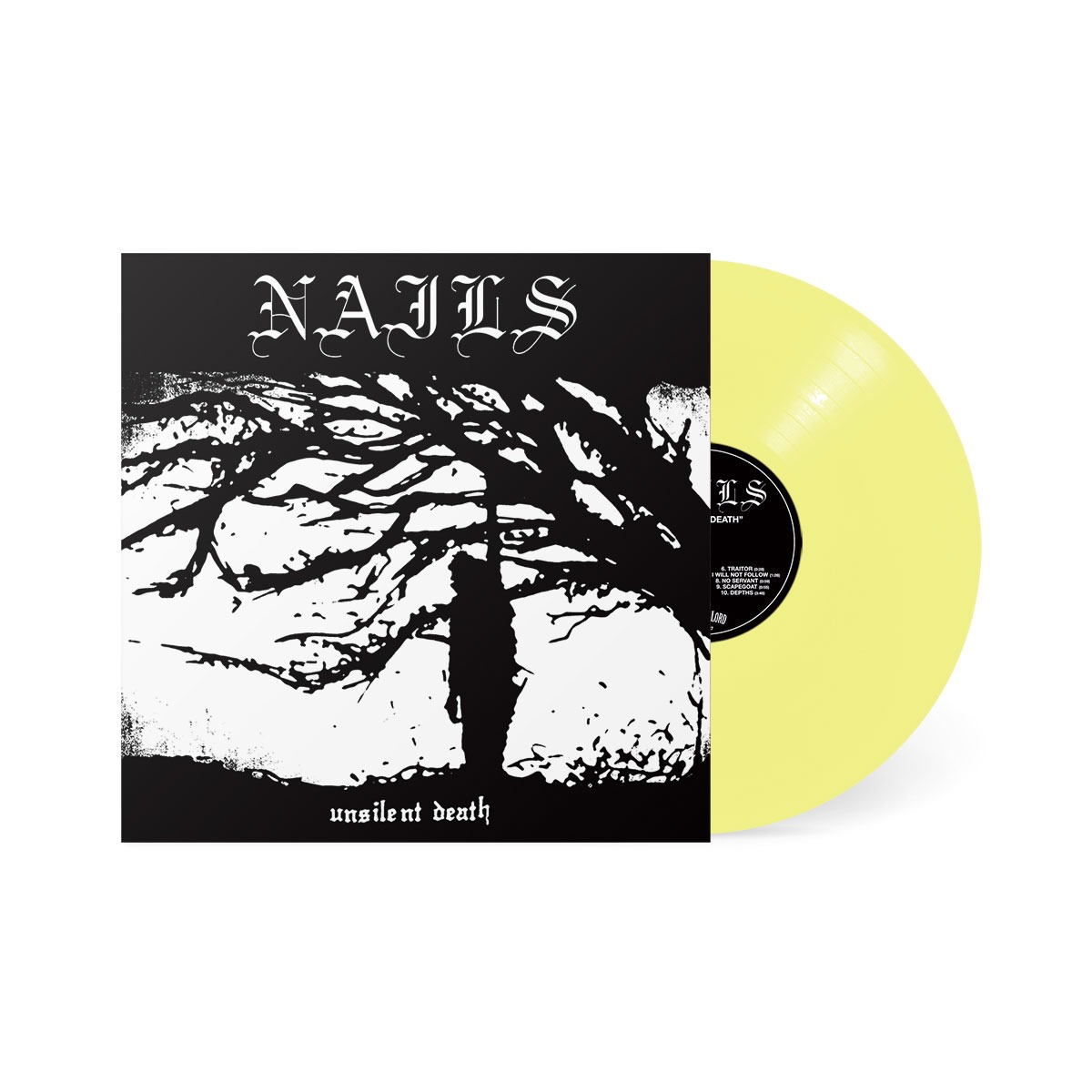 NAILS Unsilent Death (10th anniversary edition) - Vinyl LP (yellow | black)