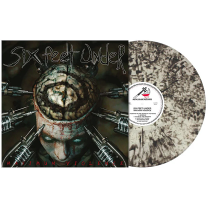 SIX FEET UNDER Maximum Violence - Vinyl LP (clear black dust)