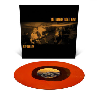 THE DILLINGER ESCAPE PLAN Live Infinity - Vinyl LP (black inside orange krush)
