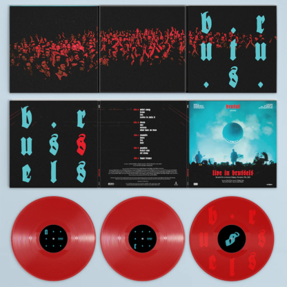 BRUTUS Live In Brussels - Vinyl 3xLP (red)