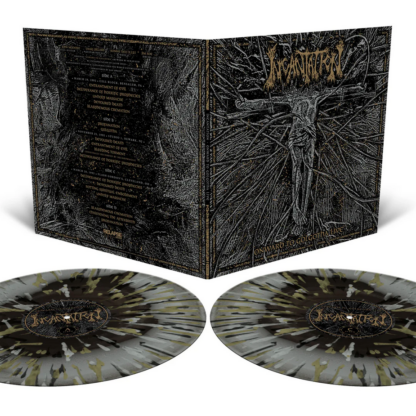 INCANTATION Onward To Golgotha Live - Vinyl 2xLP (metallic silver black ice merge metallic gold metallic silver black ice splatter)
