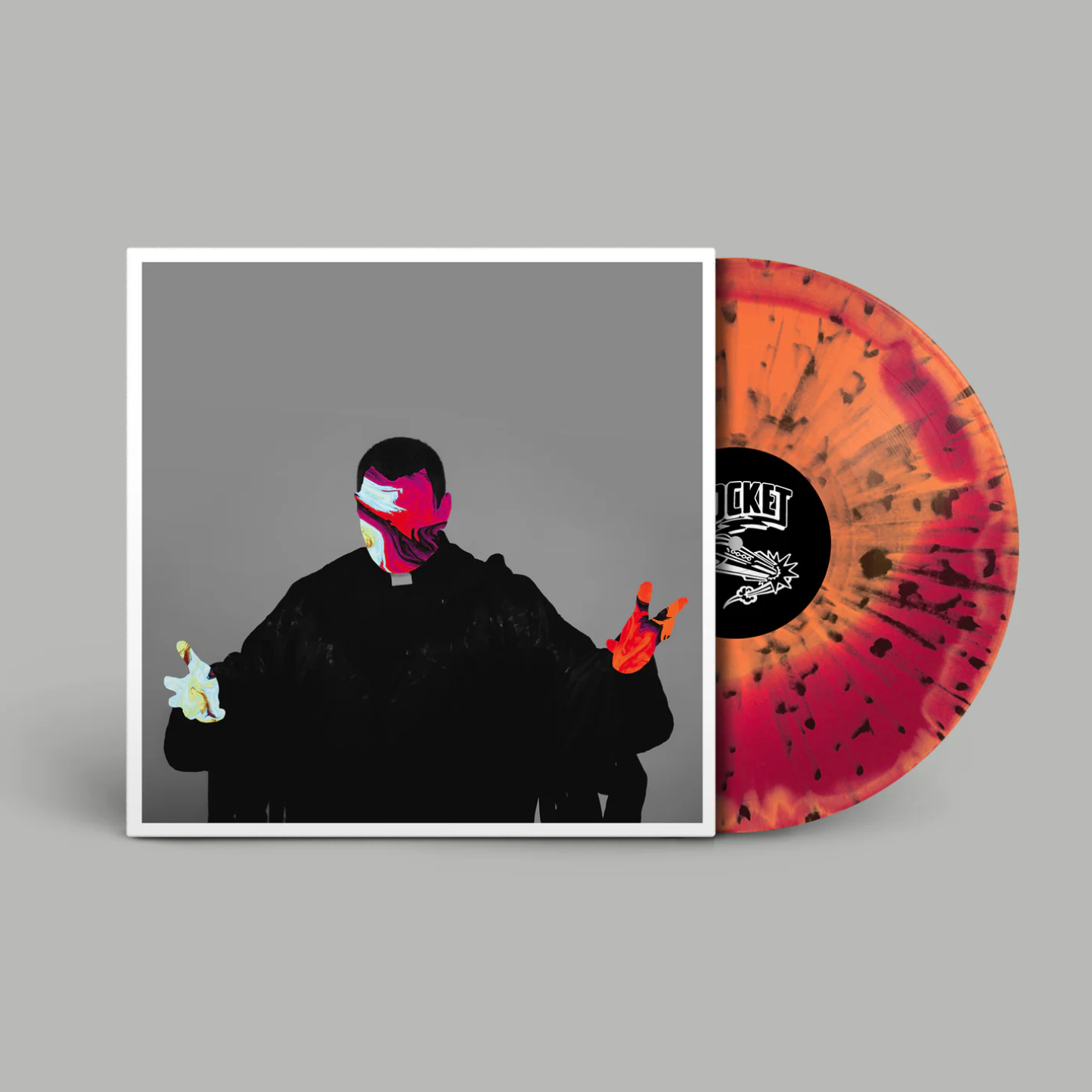 PIGS PIGS PIGS PIGS PIGS PIGS PIGS Feed The Rats - Vinyl LP (orange red mix black splatter)