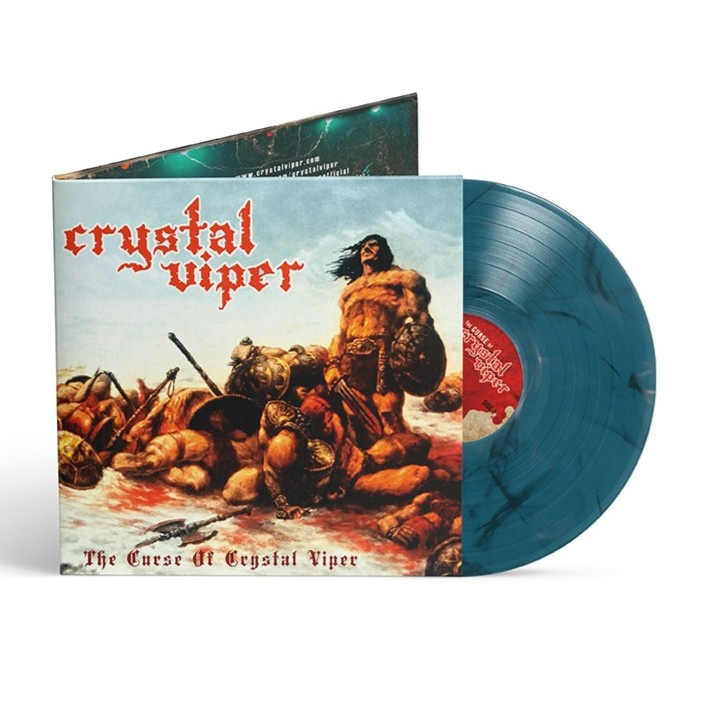 CRYSTAL VIPER The Curse Of Crystal Viper - Vinyl LP (transparent blue white black marble)