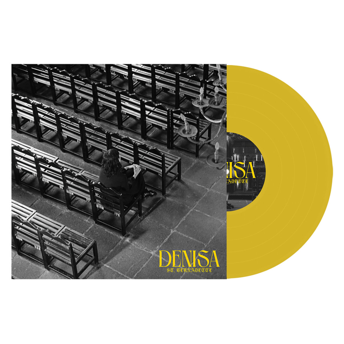 DENISA St. Bernadette - Vinyl LP (opaque yellow)