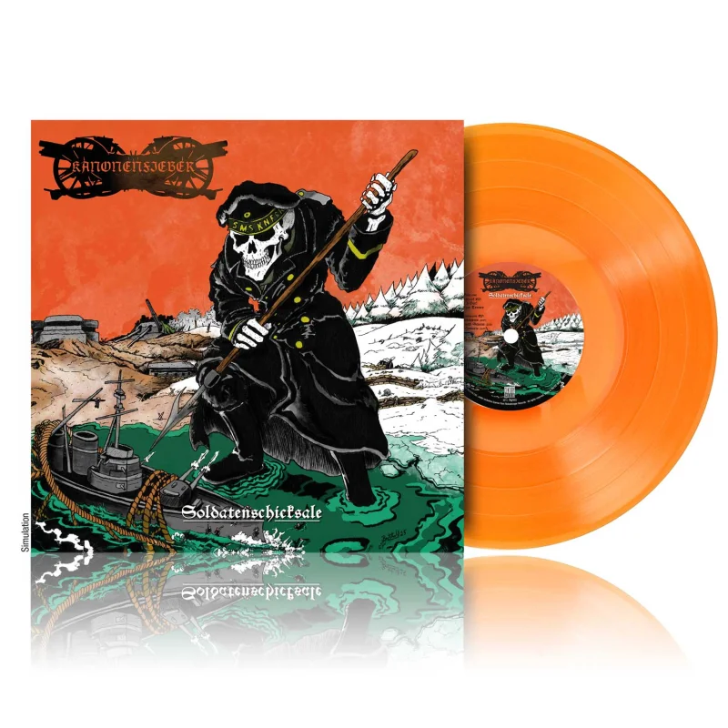 KANONENFIEBER Soldatenschicksale - Vinyl LP (transparent orange)