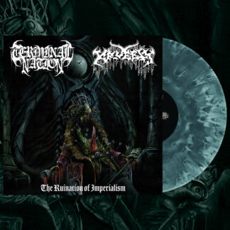 TERMINAL NATION / KRUELTY The Ruination Of Imperialism - Vinyl LP (cloudy blue)