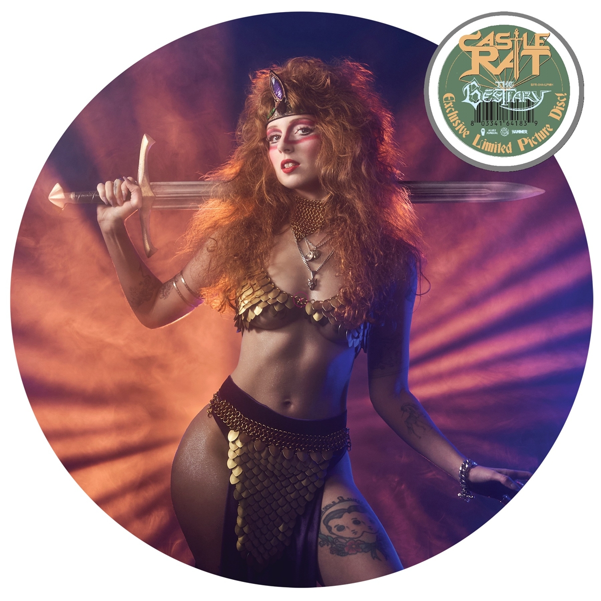 CASTLE RAT The Bestiary - Vinyl LP (metal hammer picture disc)