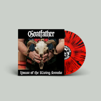 GOATFATHER House of the Rising Smoke - Vinyl LP (transparent blood red black splatter)