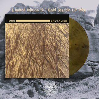 TORU / BRUTALISM Split - Vinyl LP (gold marble)