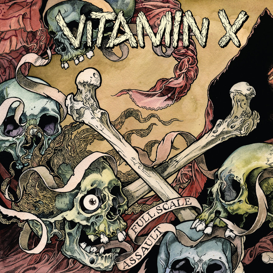 VITAMIN X Full Scale Assault - Vinyl LP (black)