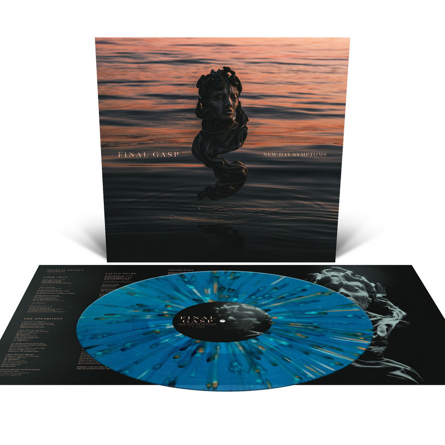 FINAL GASP New Day Symptoms - Vinyl LP (sea blue pink orange bone white splatter)