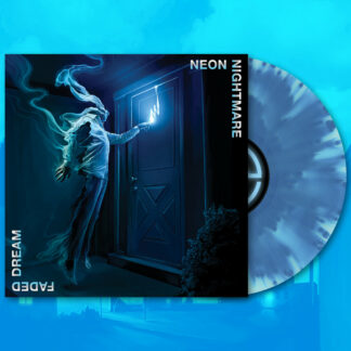 NEON NIGHTMARE Faded Dream - Vinyl LP (electric blue aqua blue cloudy)