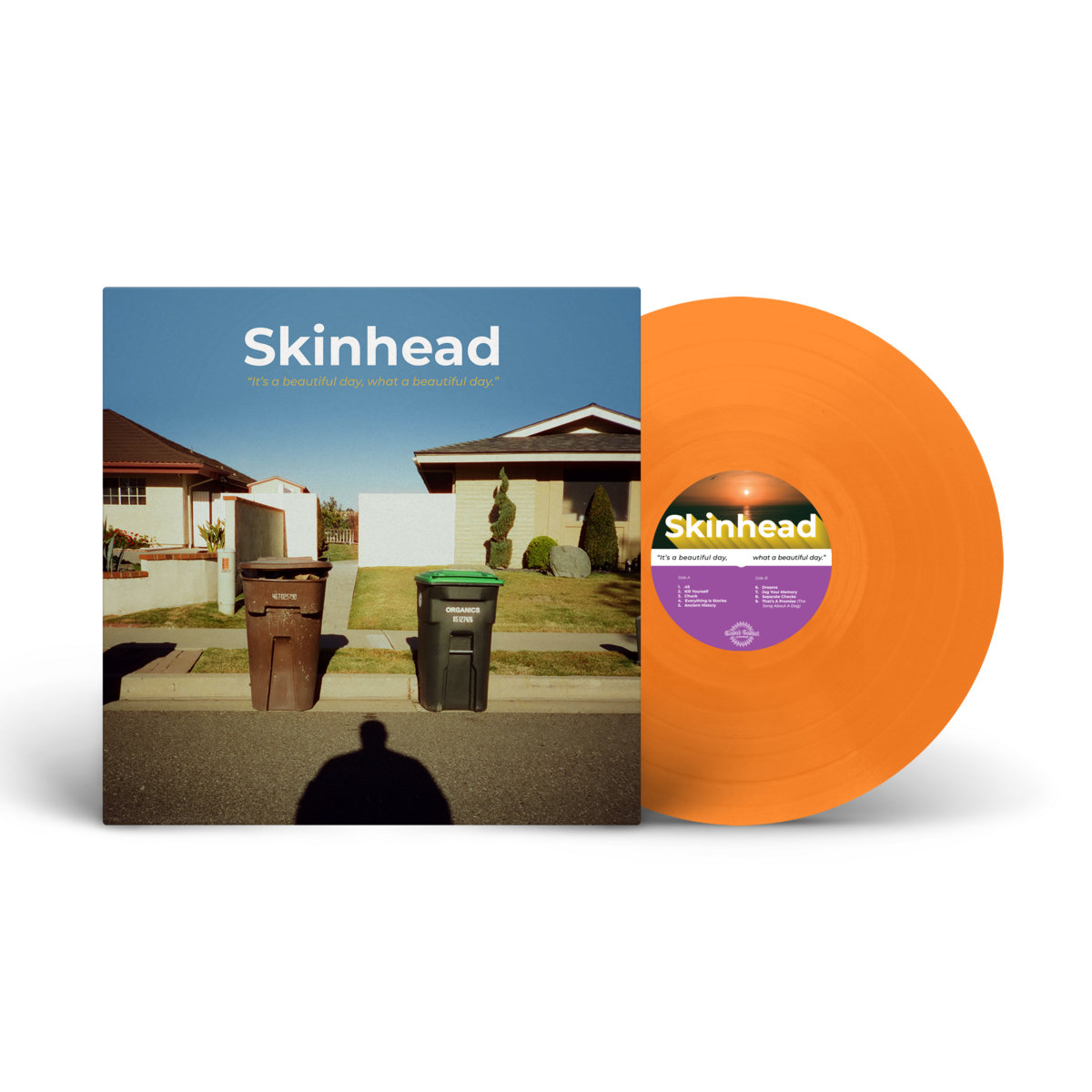 SKINHEAD It's a Beautiful Day, What a Beautiful Day - Vinyl LP (orange)
